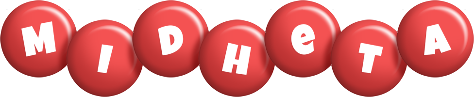 Midheta candy-red logo