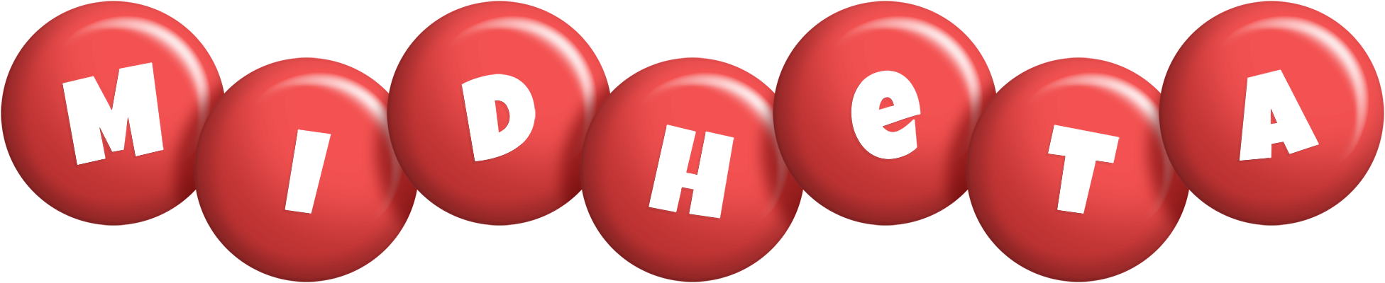 Midheta candy-red logo