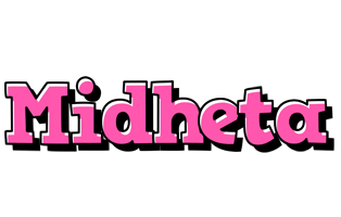 Midheta girlish logo