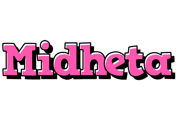 Midheta girlish logo