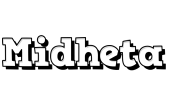 Midheta snowing logo