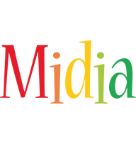 Midia birthday logo