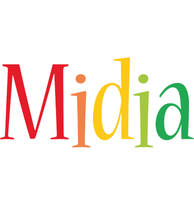 Midia birthday logo