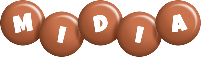 Midia candy-brown logo