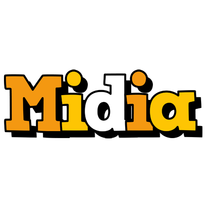 Midia cartoon logo