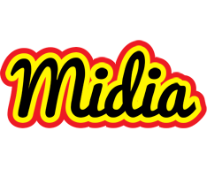 Midia flaming logo