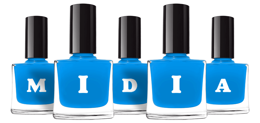 Midia glossy logo