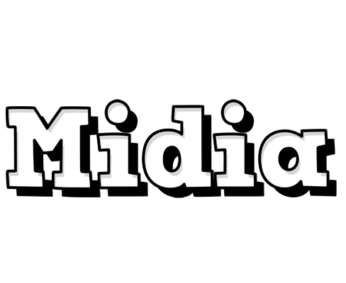 Midia snowing logo