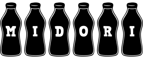 Midori bottle logo