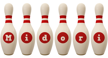 Midori bowling-pin logo