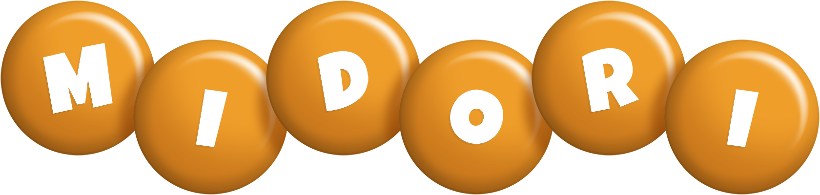 Midori candy-orange logo