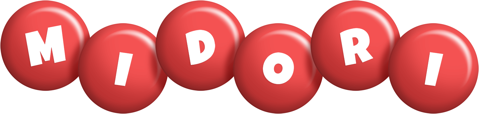 Midori candy-red logo