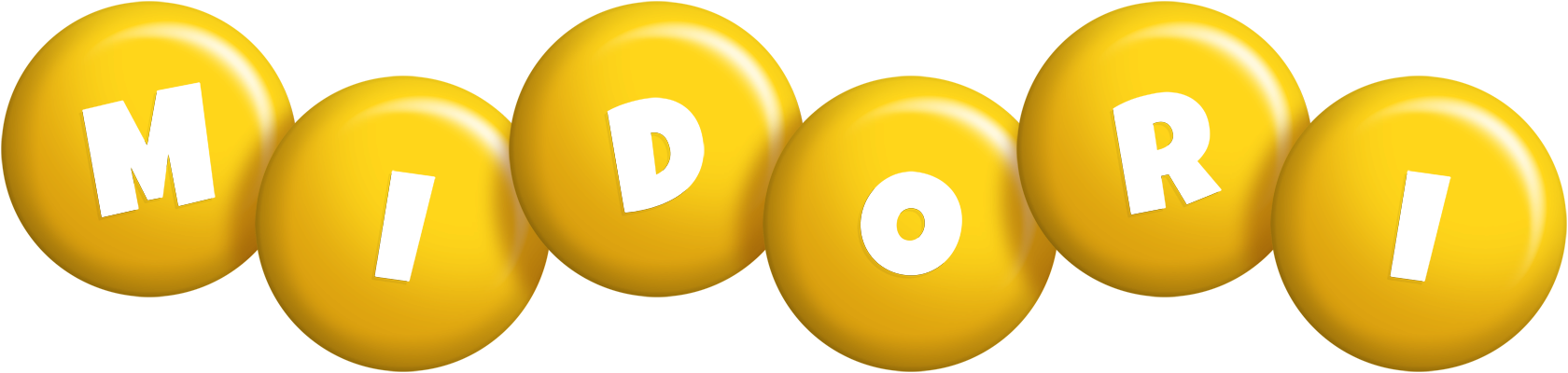 Midori candy-yellow logo
