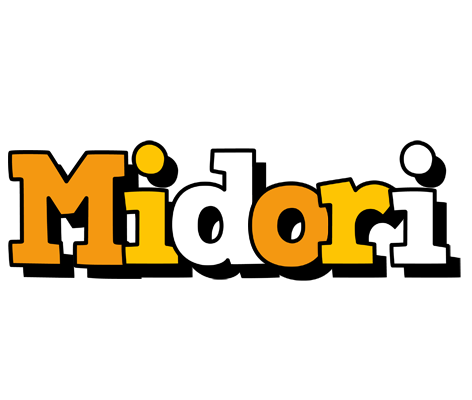 Midori cartoon logo
