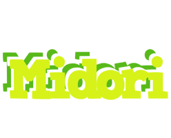 Midori citrus logo