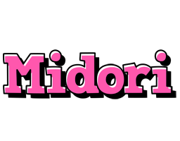 Midori girlish logo