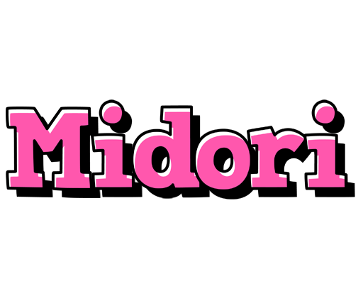 Midori girlish logo