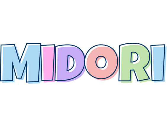 Midori pastel logo