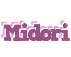 Midori relaxing logo