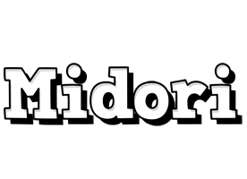 Midori snowing logo