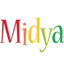 Midya birthday logo