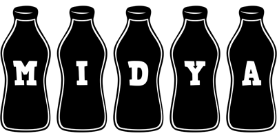 Midya bottle logo