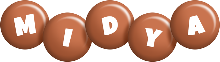 Midya candy-brown logo