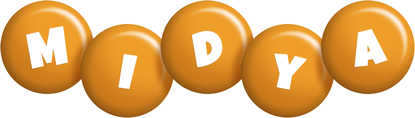 Midya candy-orange logo