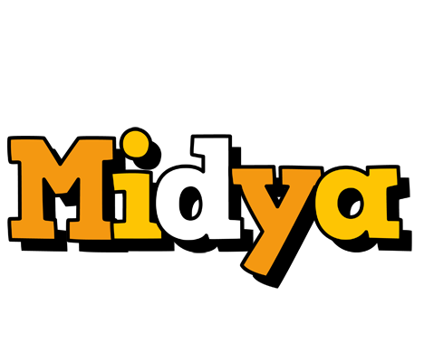 Midya cartoon logo