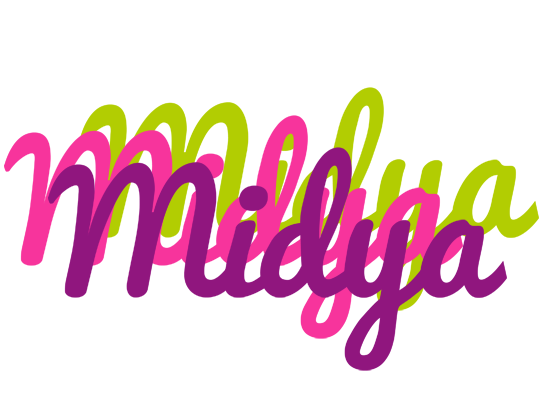 Midya flowers logo