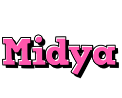 Midya girlish logo