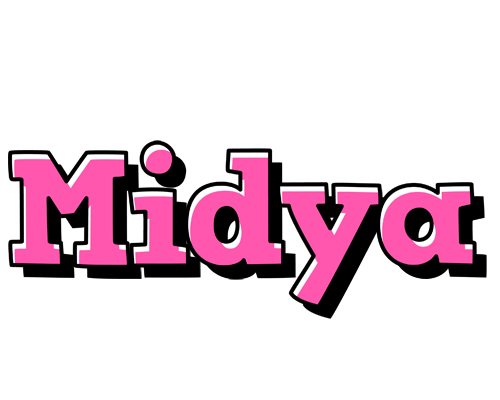 Midya girlish logo