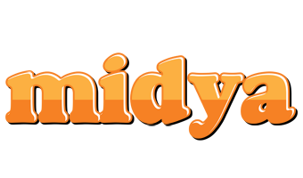 Midya orange logo