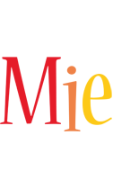 Mie birthday logo