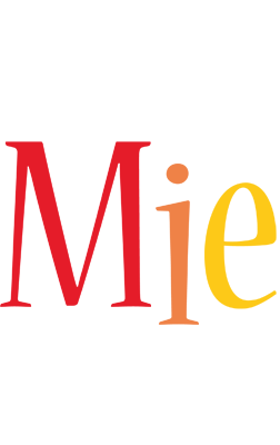 Mie birthday logo