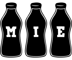 Mie bottle logo