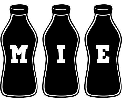 Mie bottle logo