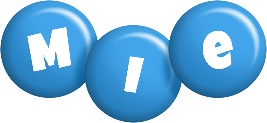 Mie candy-blue logo