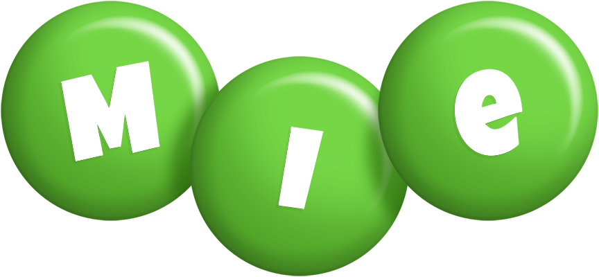 Mie candy-green logo