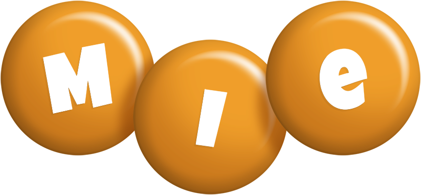 Mie candy-orange logo