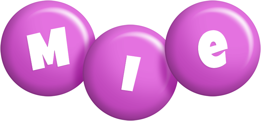 Mie candy-purple logo