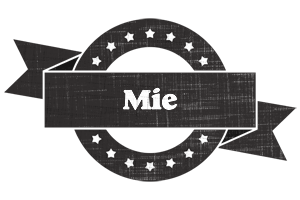 Mie grunge logo