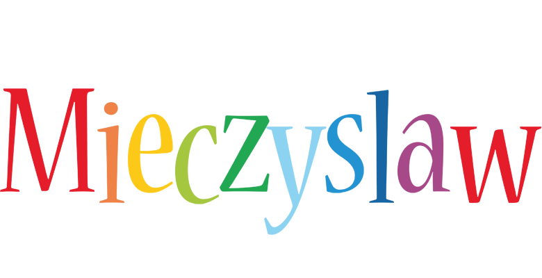 Mieczyslaw birthday logo