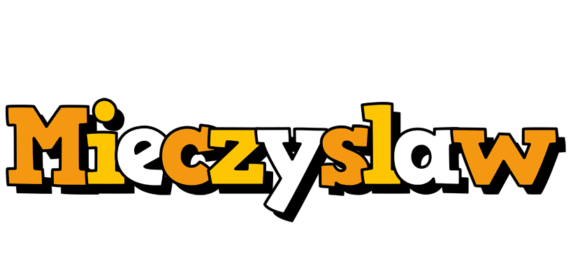 Mieczyslaw cartoon logo