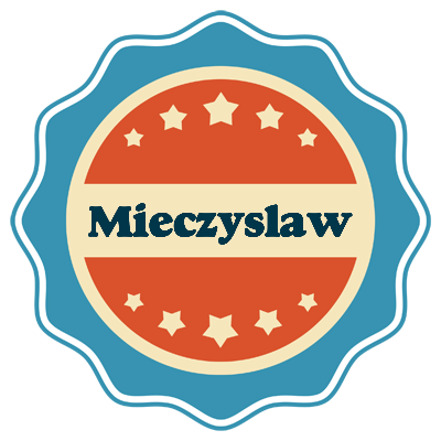 Mieczyslaw labels logo