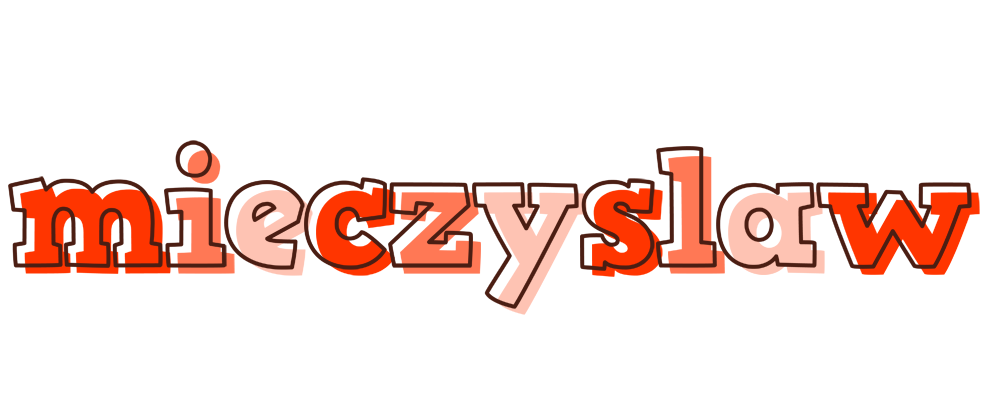 Mieczyslaw paint logo