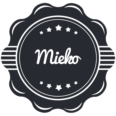 Mieko badge logo