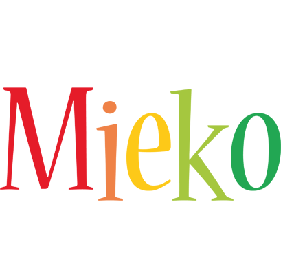 Mieko birthday logo