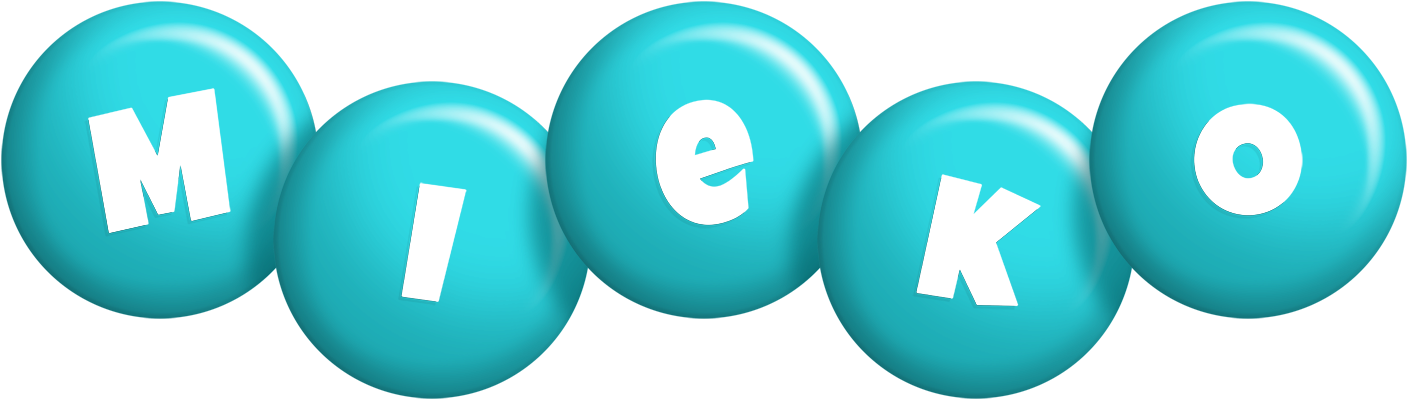 Mieko candy-azur logo