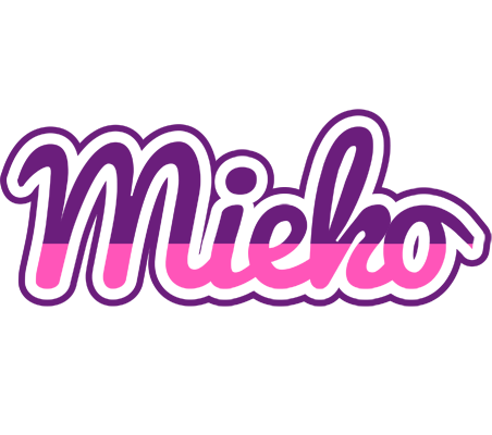 Mieko cheerful logo